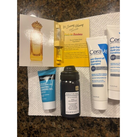 Lot Of 7 High End Travel Size Toiletries Mixed Brands Dry Shampoo Lip Balm Clean - Picture 4 of 4